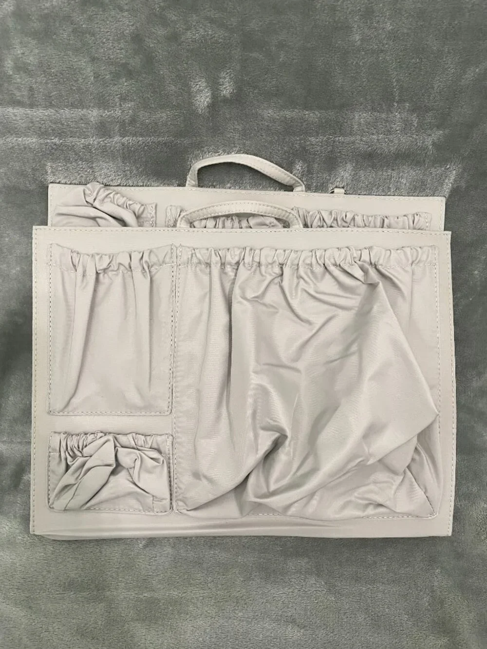 ToteSavvy Original Diaper Bag Organizer Insert - 11 Pockets in Grey